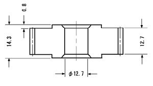 マスターギヤ形状寸法図